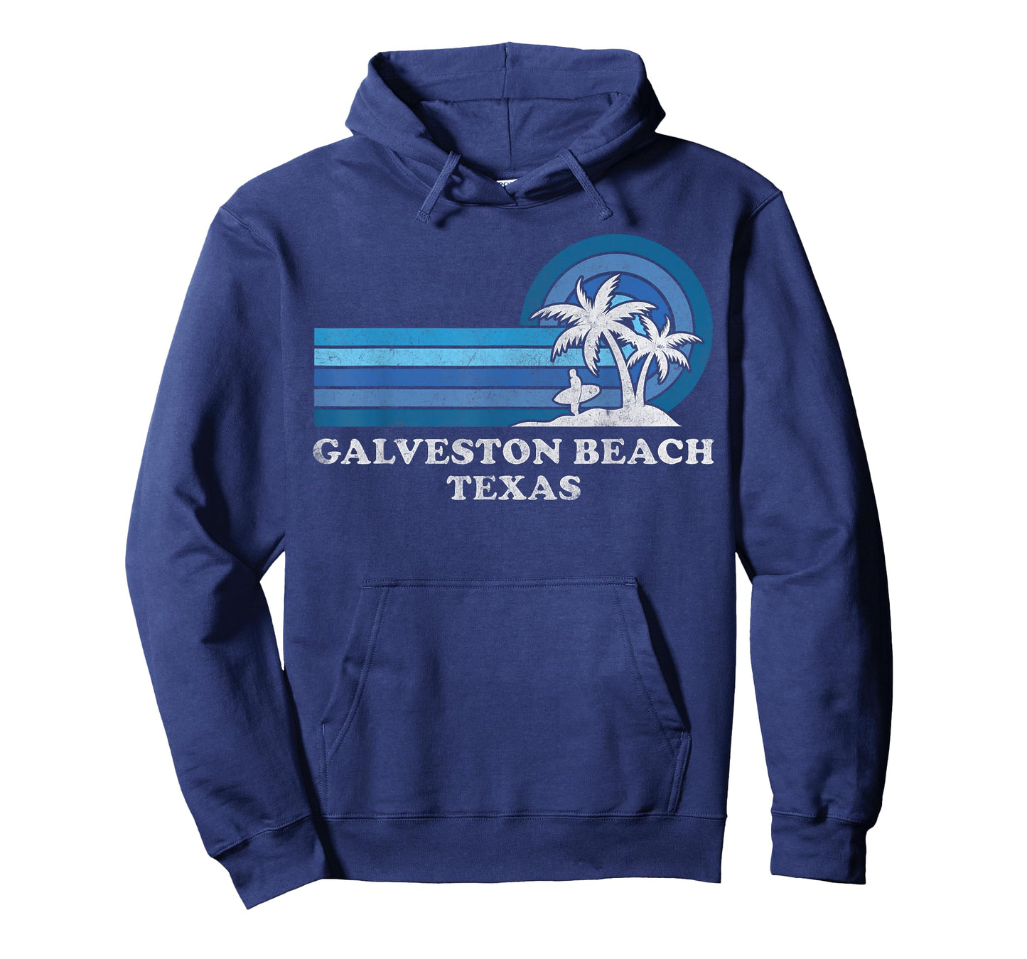 Galveston Beach Texas Family Summer Vacation Vintage T-Shirt