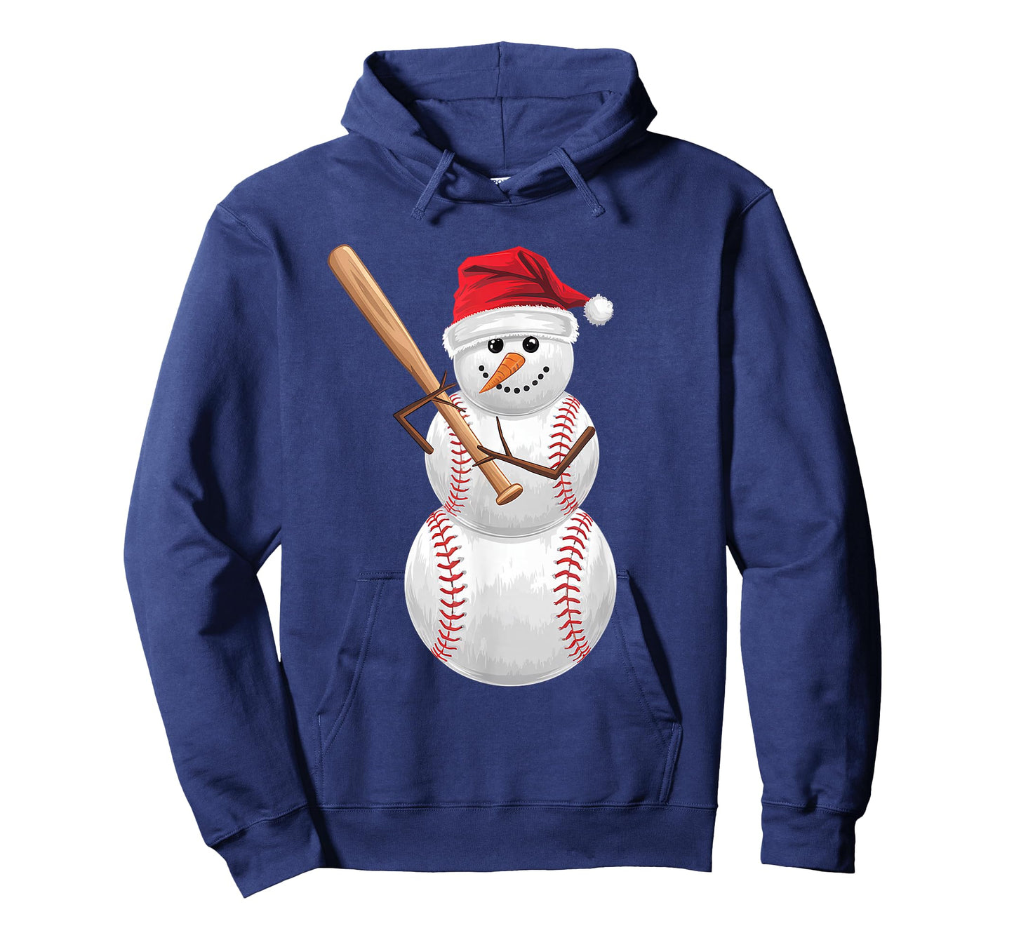 Baseball Christmas Snowman Playing Baseball Men Women Kids T-Shirt
