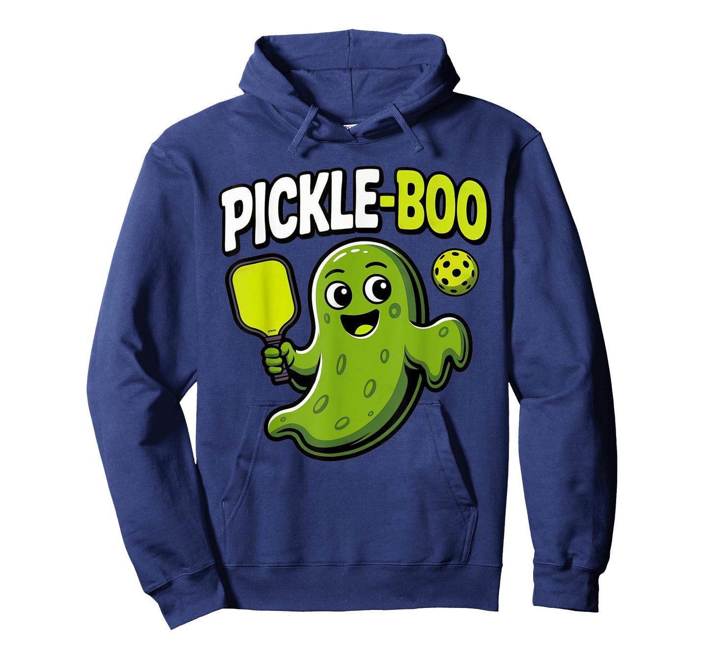 Funny Pickleball Shirt Men Women Pickle Boo Ghost Halloween T-Shirt