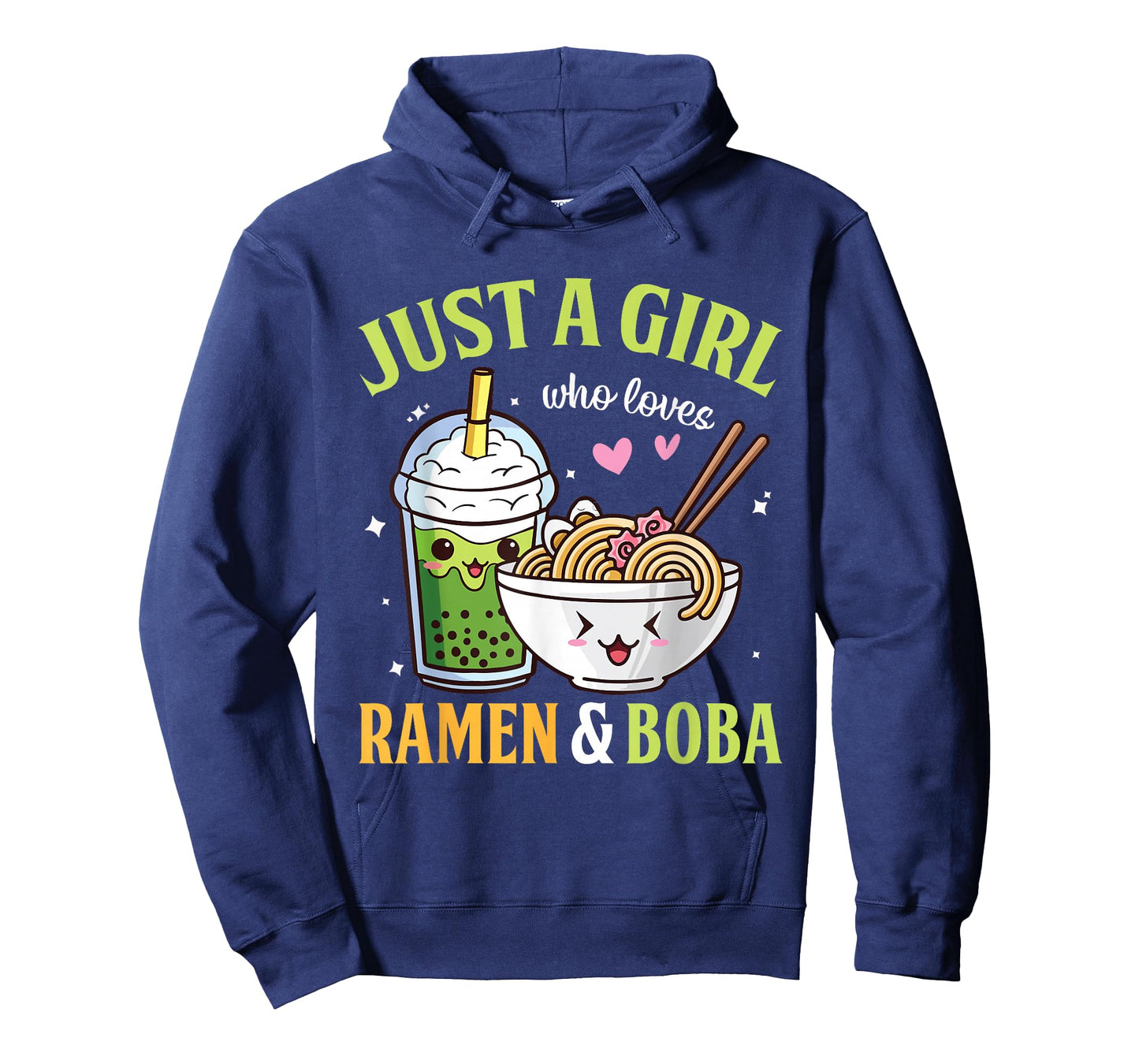 Kawaii Just A Girl Who Loves Ramen And Boba Tea Bubble Milk T-Shirt