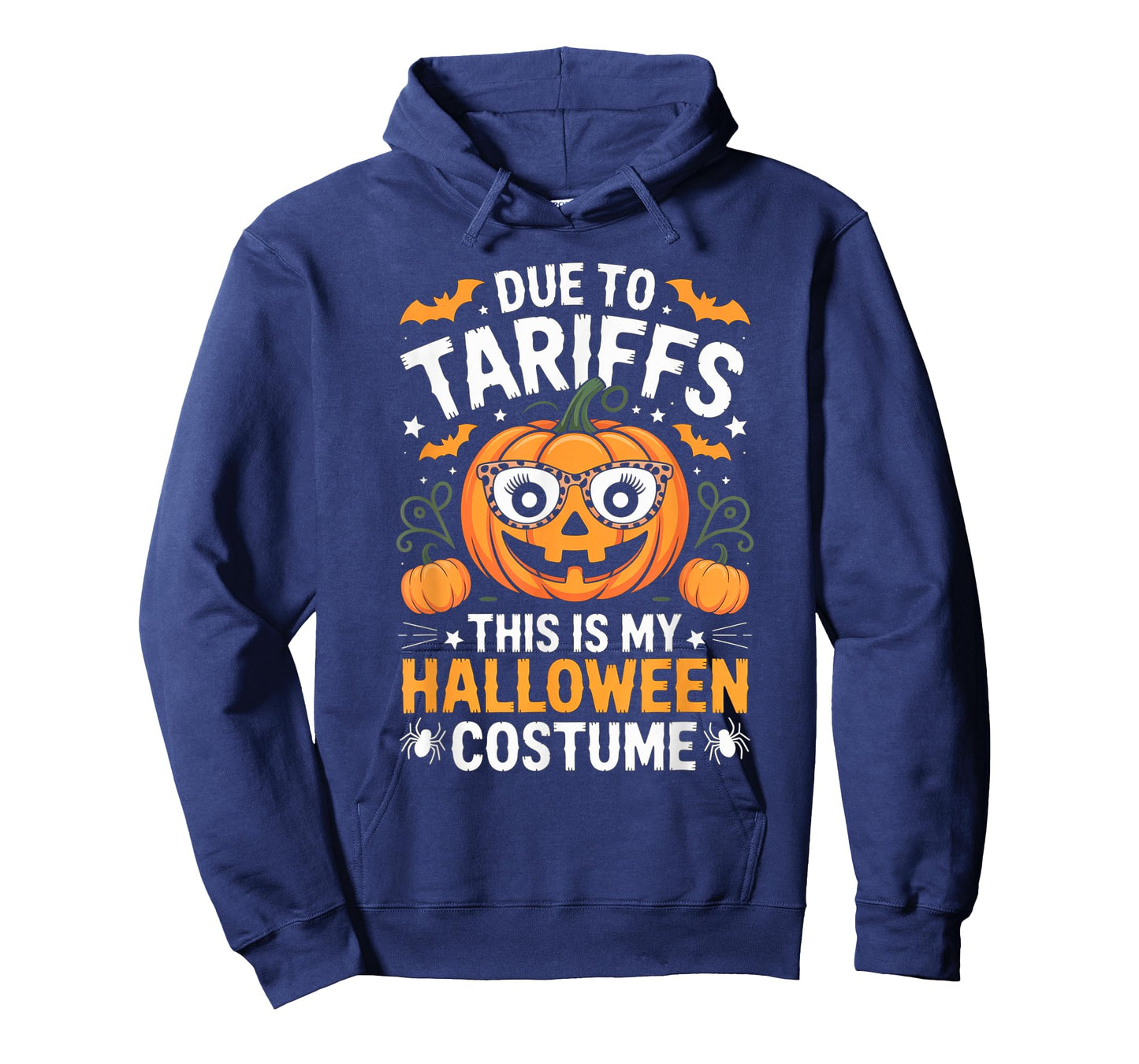 Due To Tariffs This Is My Halloween Costume Funny Pumpkins T-Shirt