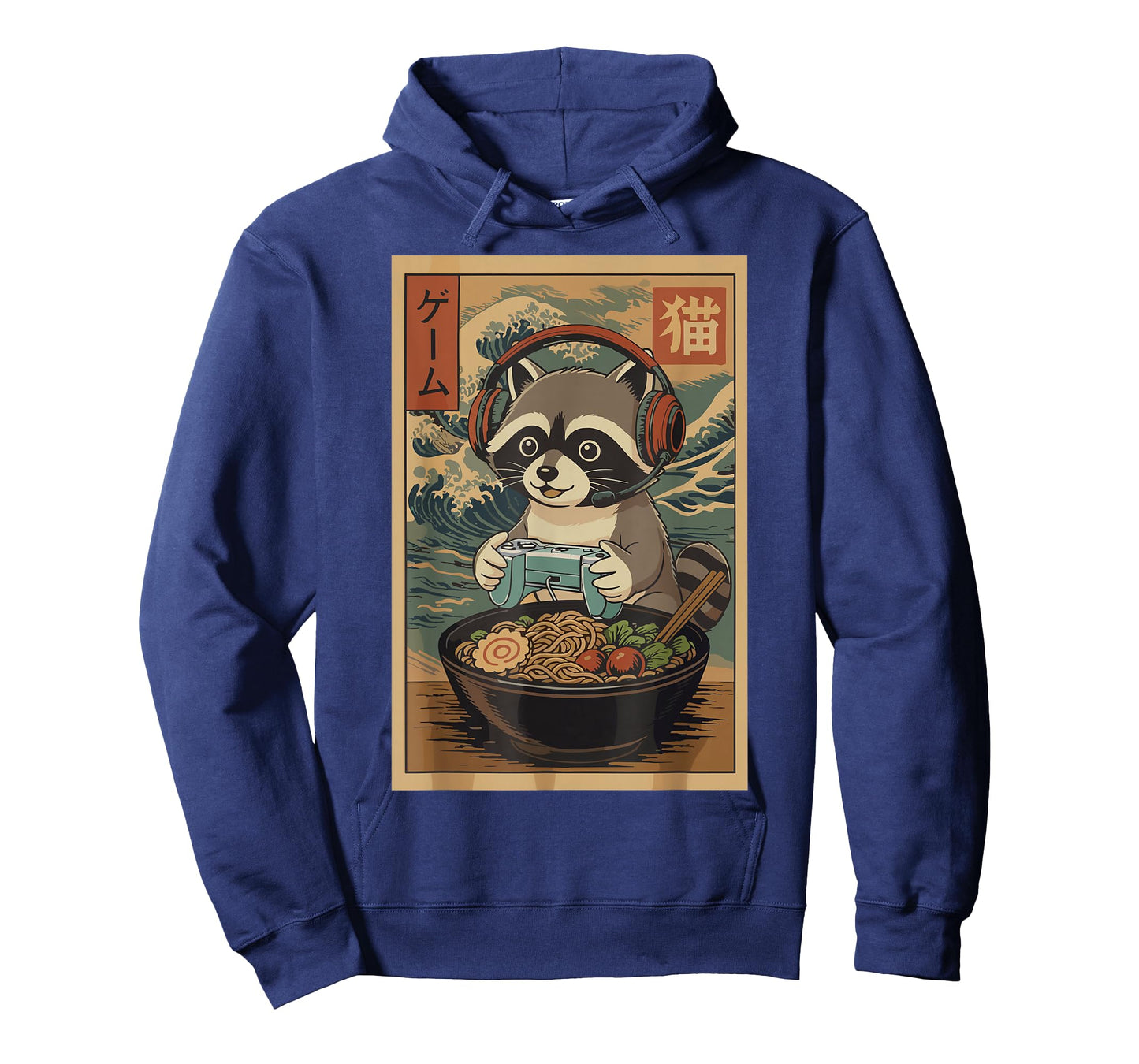 Kawaii Japanese Ramen Raccoon Retro Gaming Shirts for Men T-Shirt