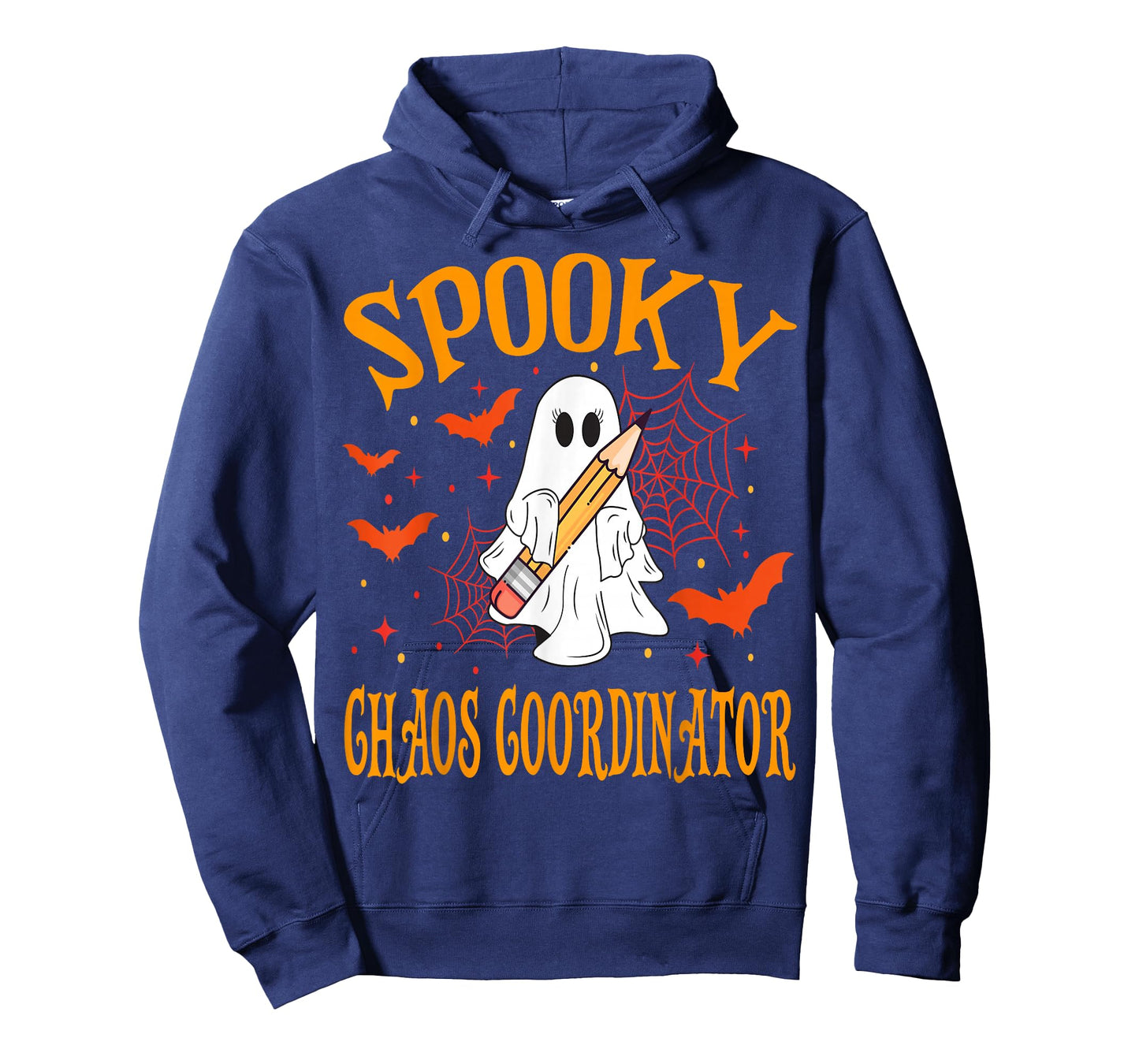 Spooky Chaos Coordinator Ghost Funny Halloween School T-Shirt