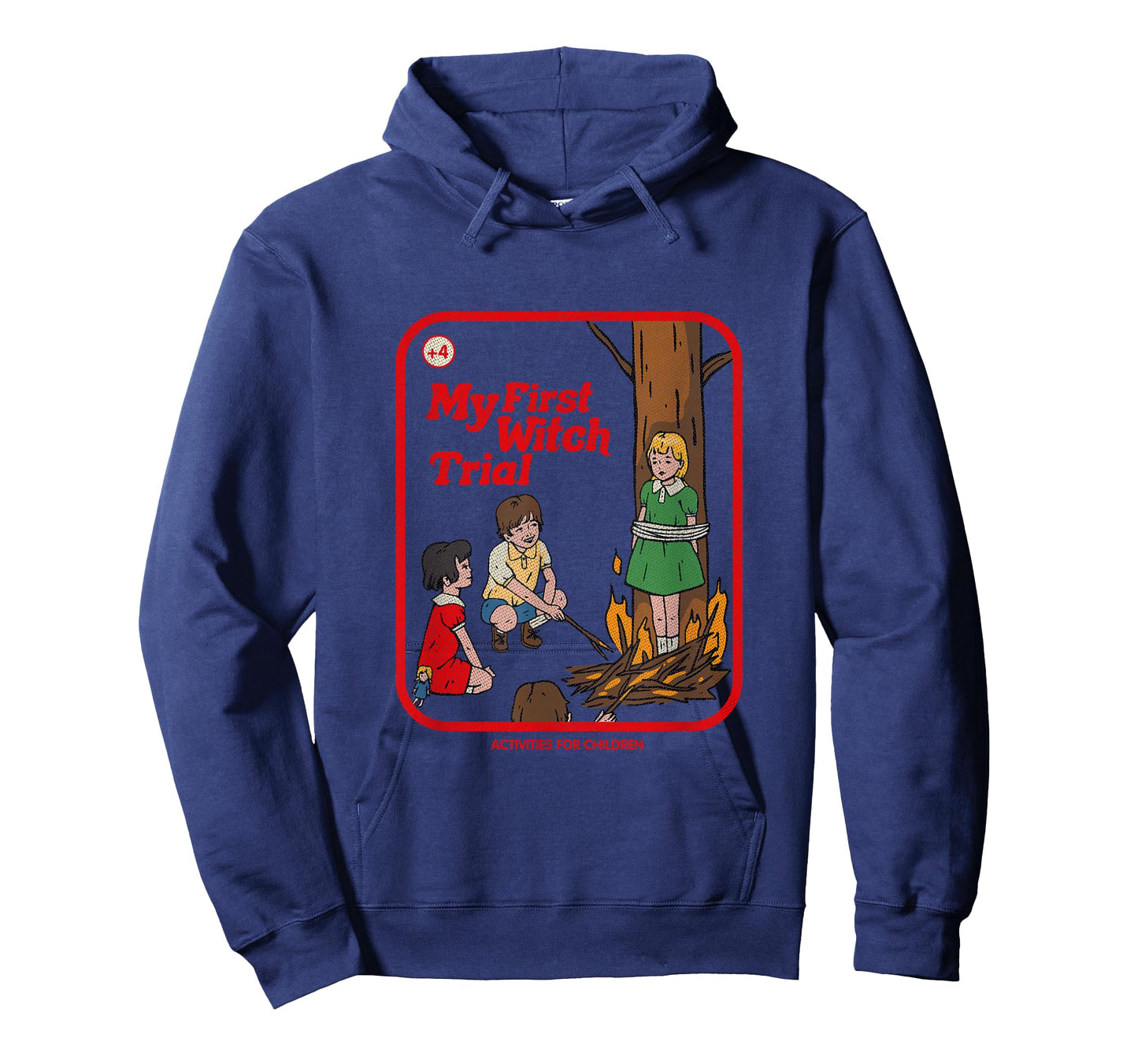 My First Witch Trial Vintage Childgame Horror Goth Punk Premium T-Shirt