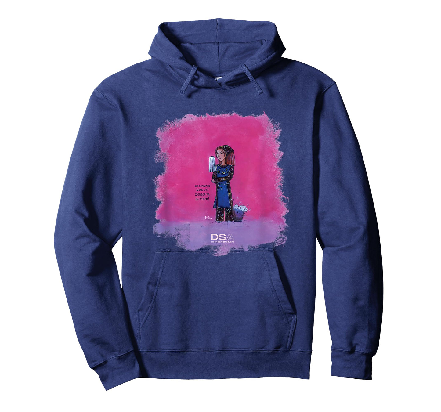 Funny Cartoon: Elisa on VACM T-Shirt