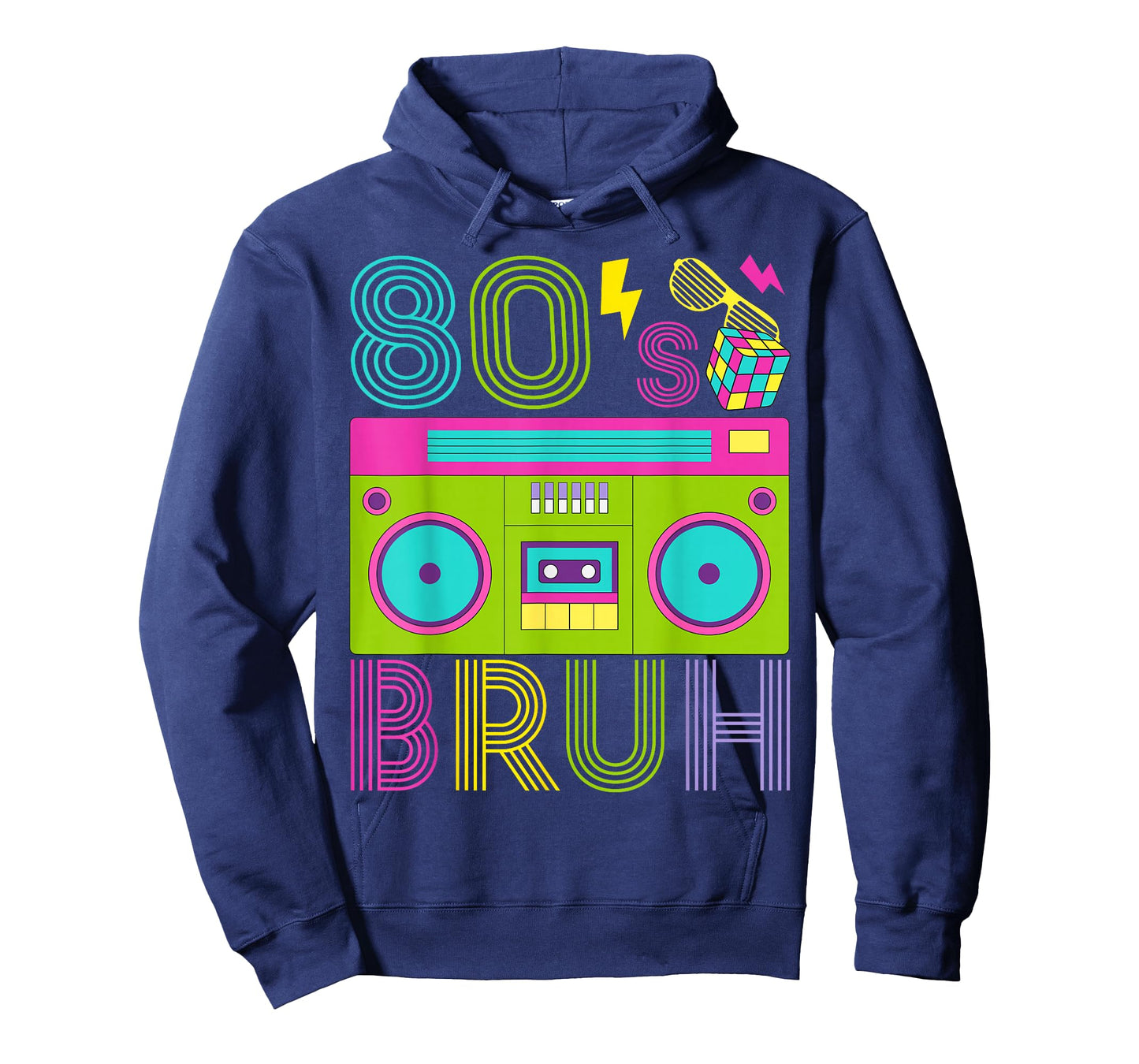 Retro 80s Bruh Outfits for Boys 1980s Party Outfit Eighties T-Shirt
