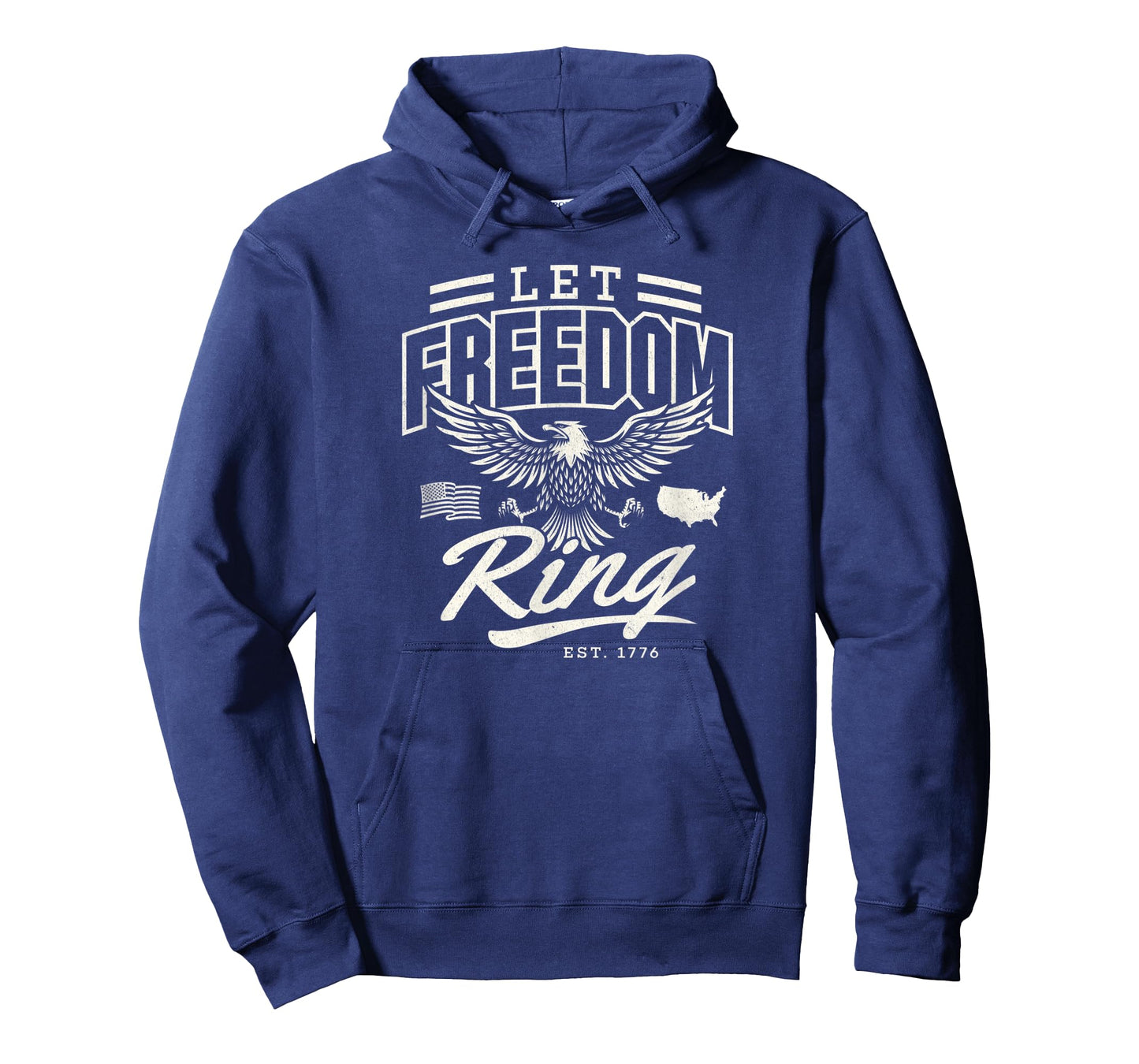 4th of July Patriotic Let Freedom Ring Women Men T-Shirt