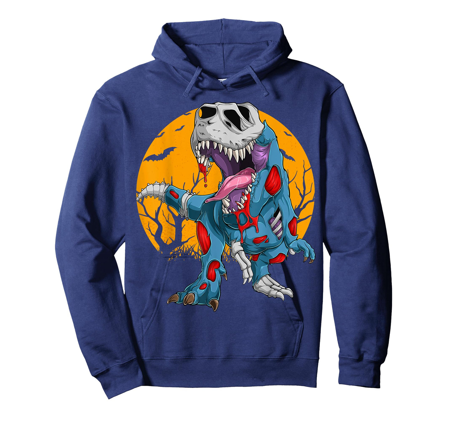Zombie Saurus Halloween Costume Zombie Dinosaur T Rex Boys T-Shirt