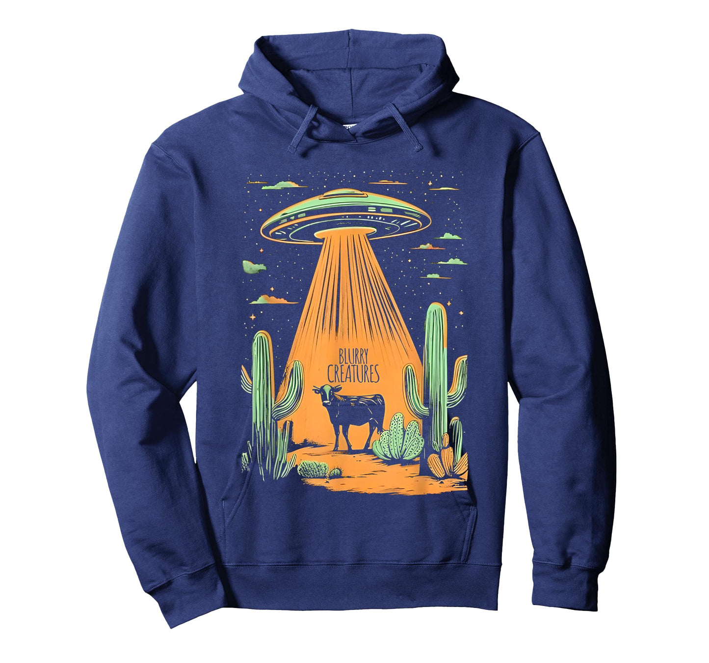 Blurry Creatures Beam Me Up Ufo T-Shirt