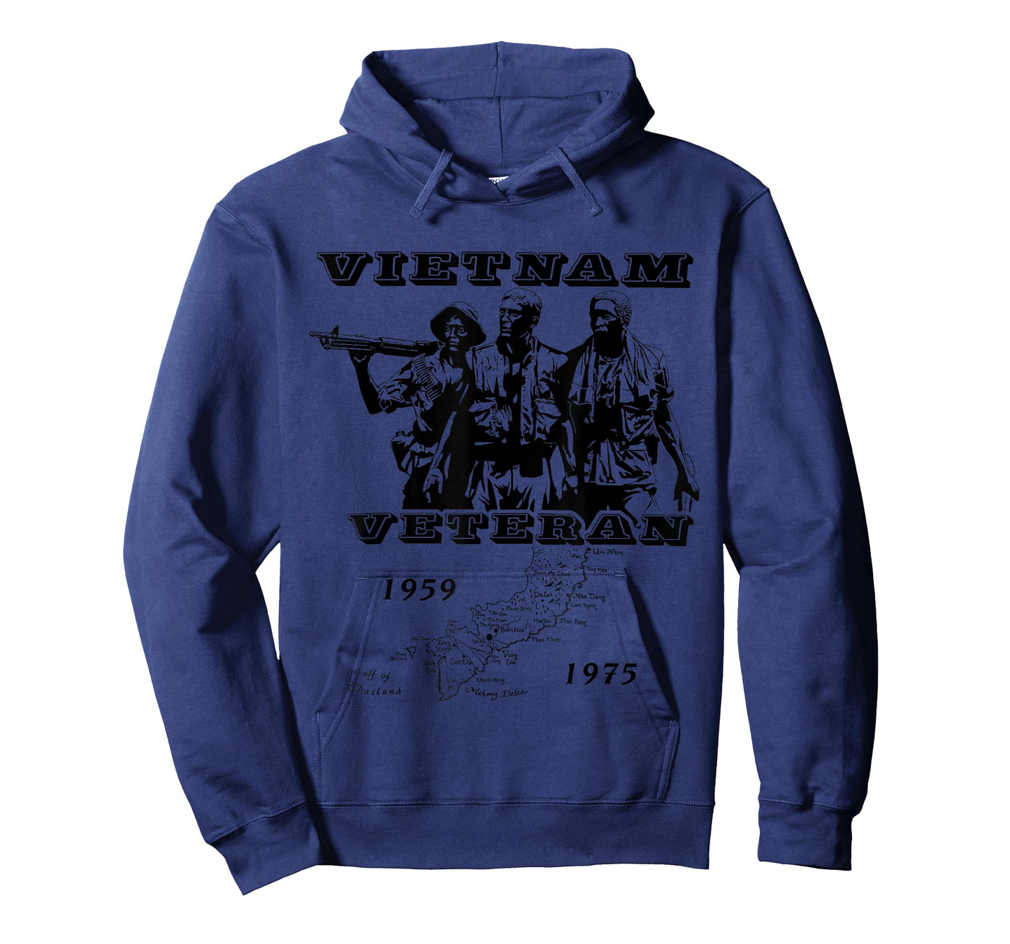 Patriotic Soldier Vietnam Veteran Vintage Veterans Day Tee T-Shirt