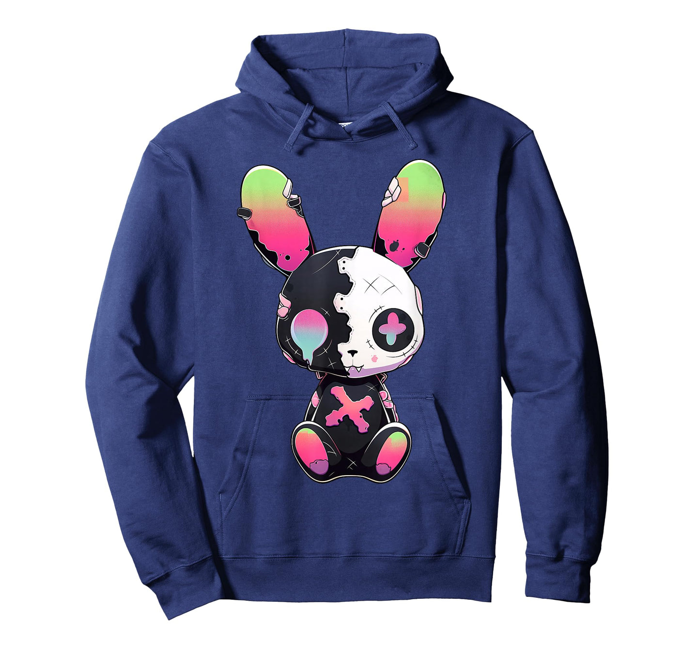 Goth Bunny Gothic Outfit Cute E-Girl Kawaii Rabbit Grunge T-Shirt