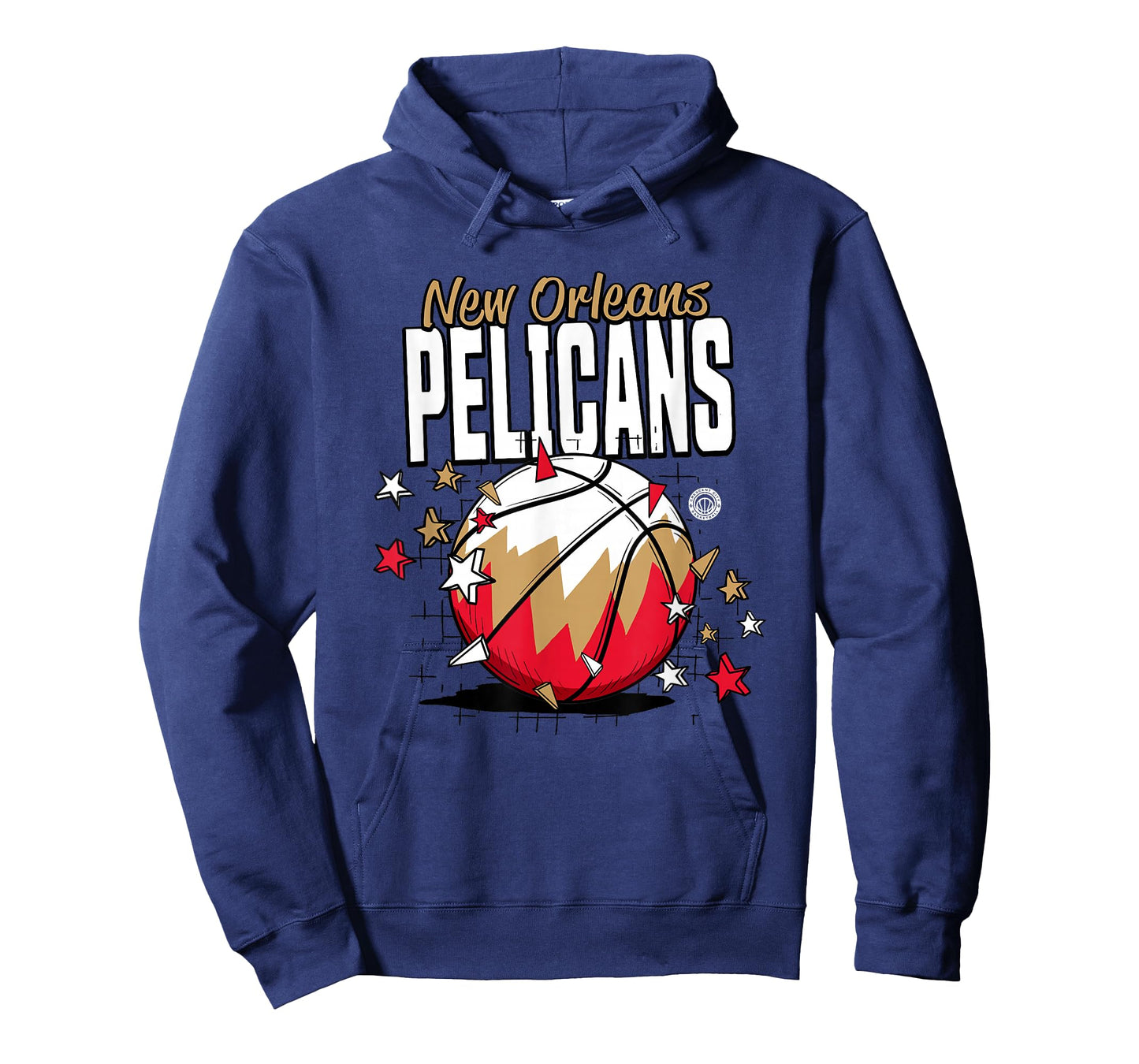 NBA New Orleans Pelicans Basketball Doodle Stars T-Shirt