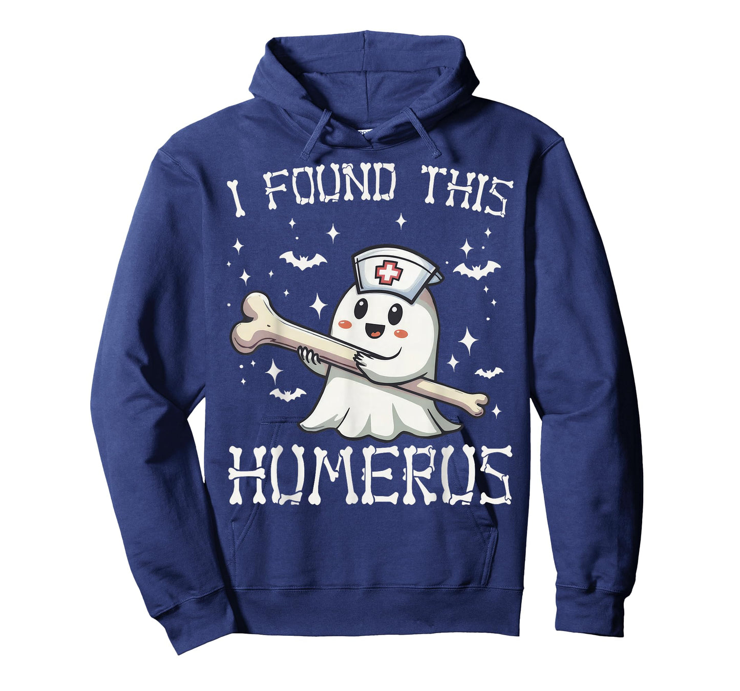 I Found This Humerus Halloween Nurse Ghost Funny Saying T-Shirt