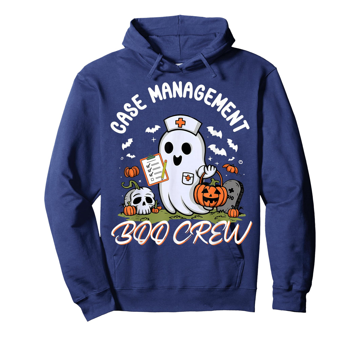 Case Management Boo Crew Nurse Ghost Spooky Halloween RN T-Shirt