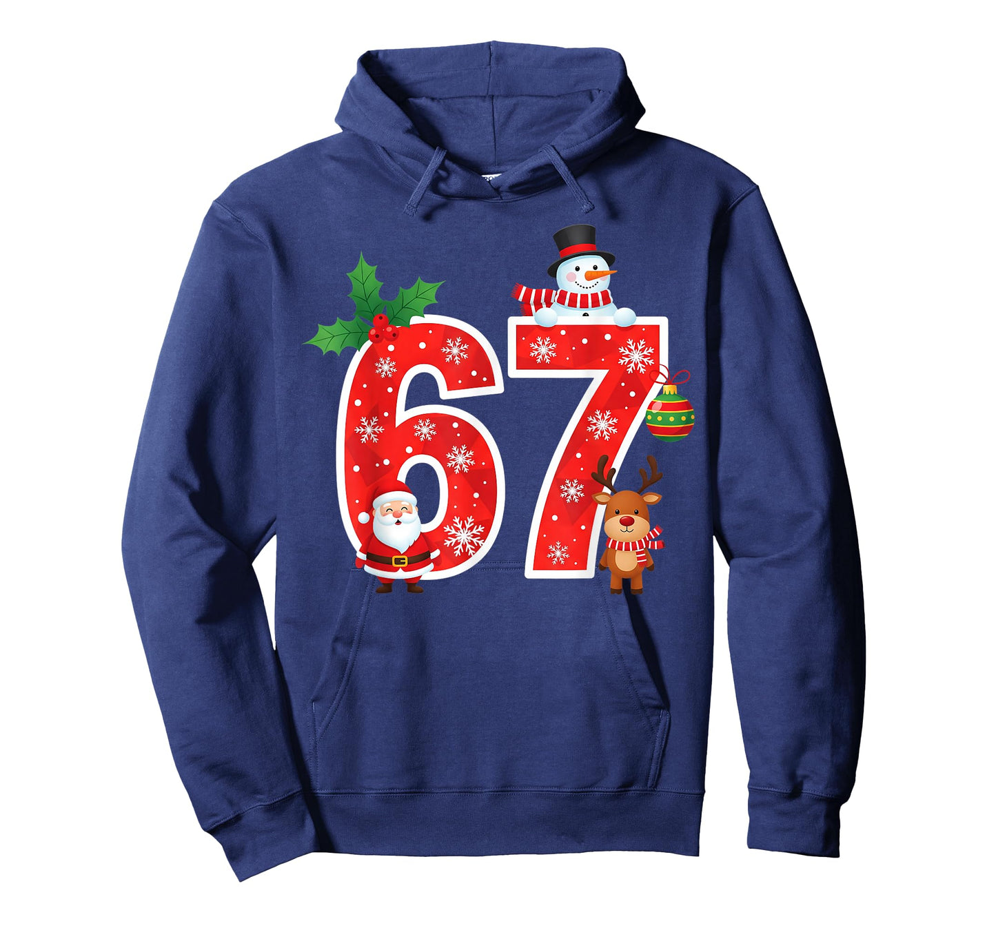 67 Meme Six Seven Christmas Pajamas for Women Men Kids Teen T-Shirt