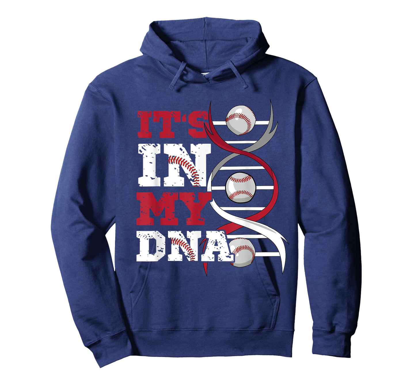 ITS IN MY DNA Baseball Sport Player Saying Baseball Fan T-Shirt
