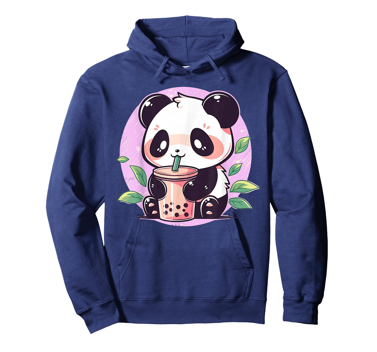 Kawaii Cute Anime Panda Drinking Bubble Boba Tea Girls Teens T-Shirt