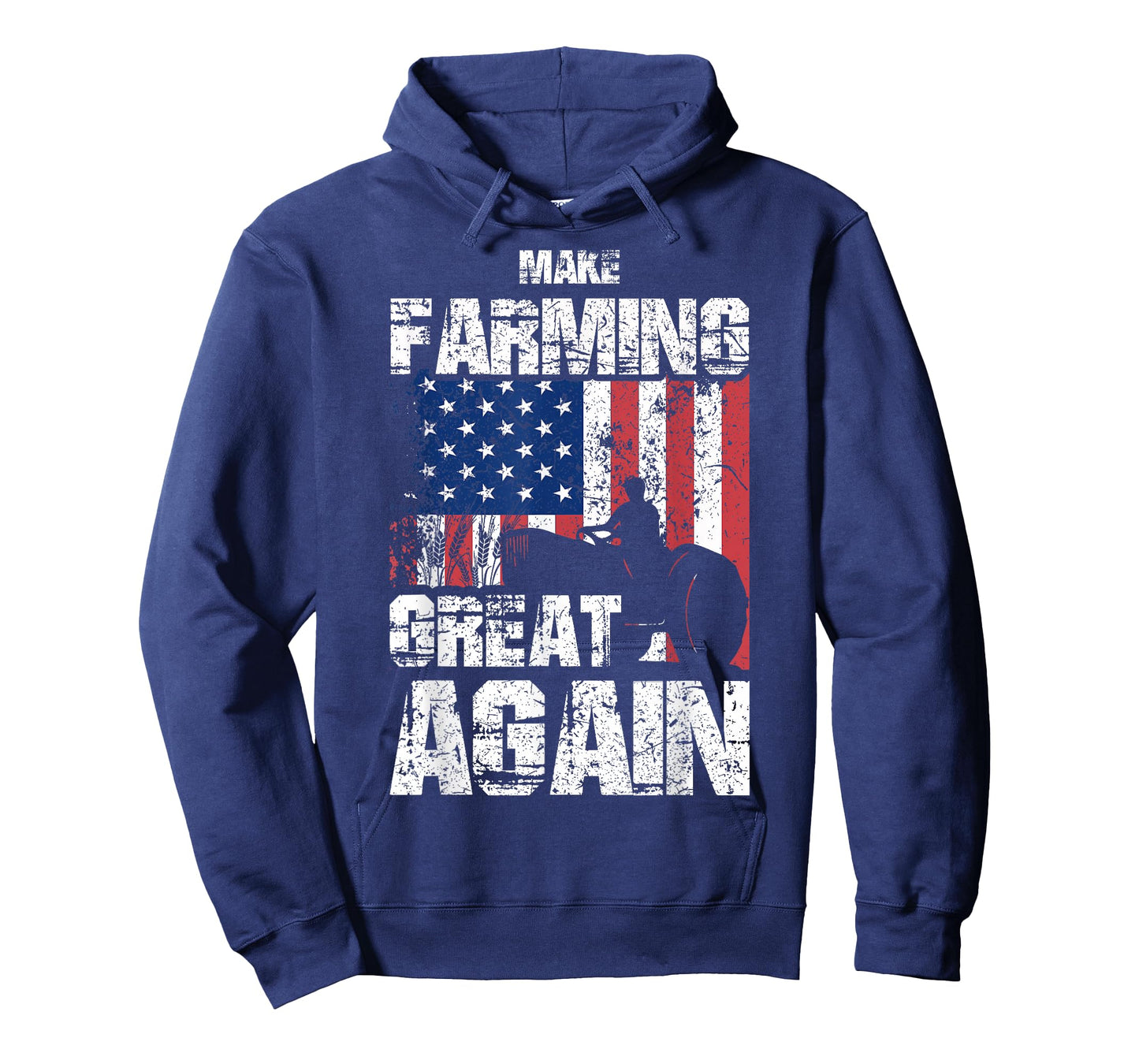 American Flag Make Farming Great Again Farm Gift for Farmers T-Shirt