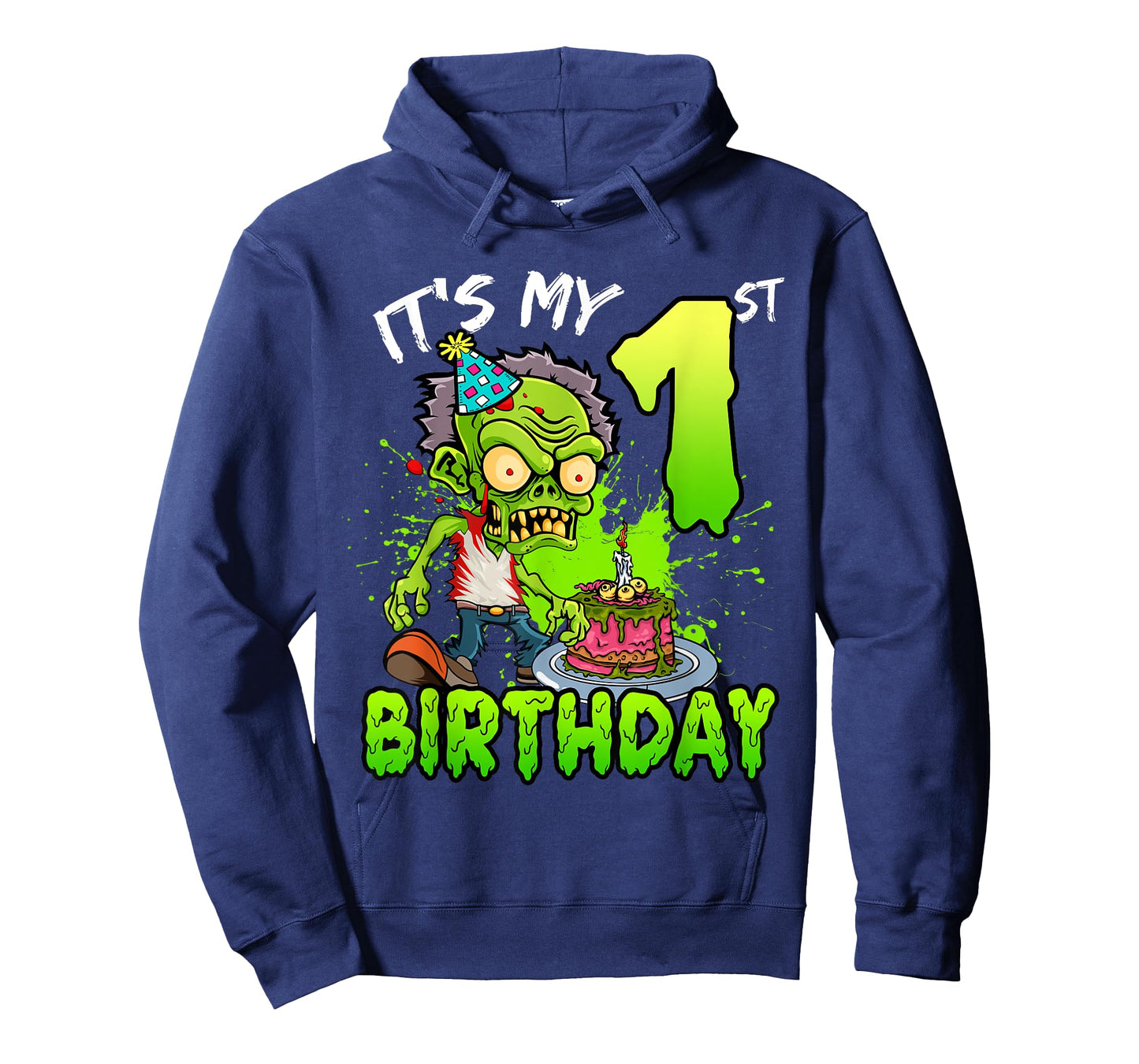 It's My 1st Birthday Zombie Lover 1 Year Old Boys Girls T-Shirt