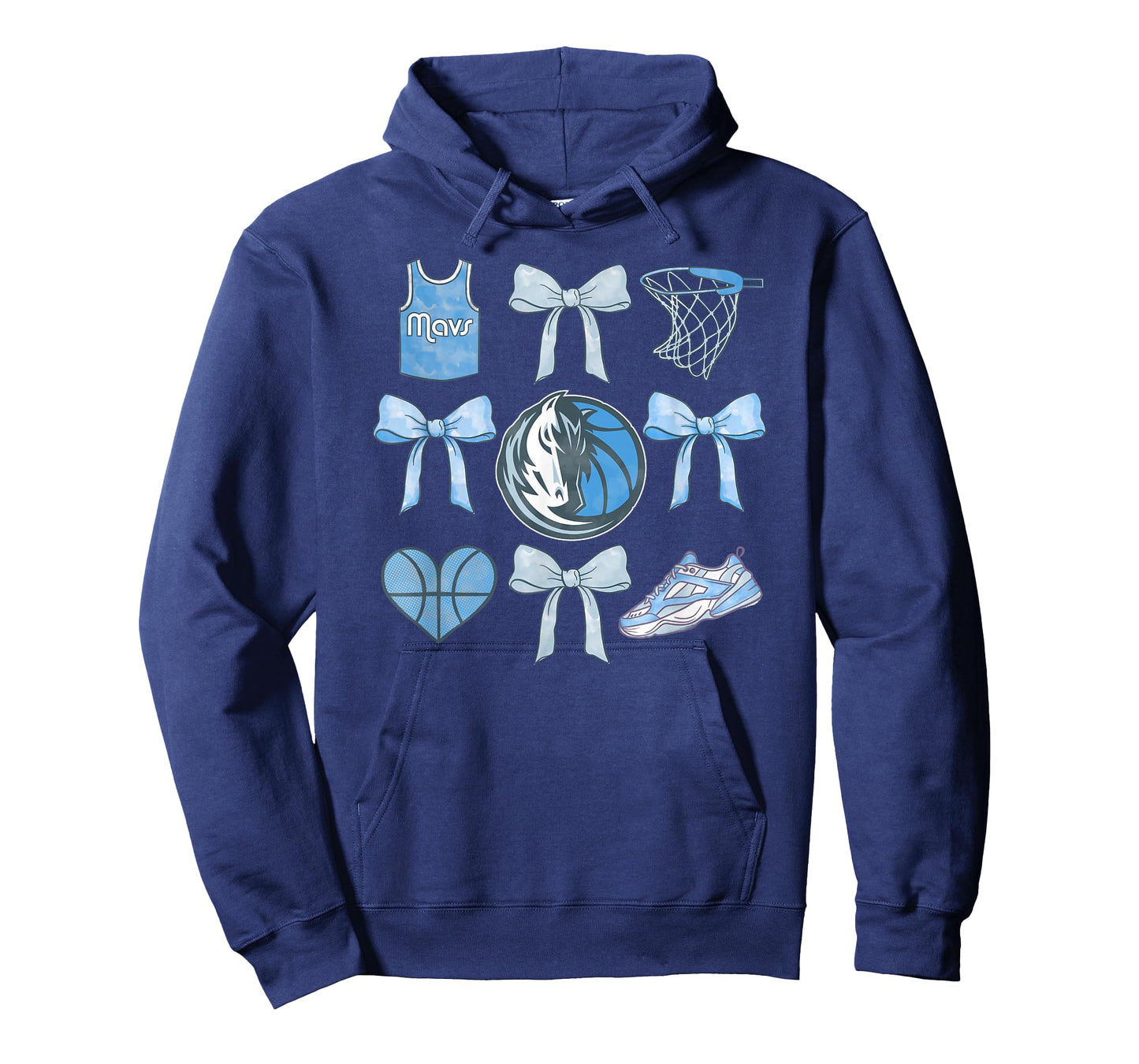NBA Dallas Mavericks Bow Grid T-Shirt