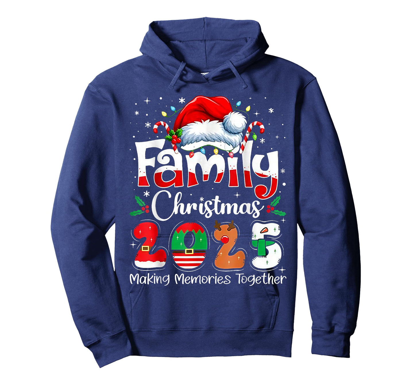 Family Christmas 2025 Christmas Squad Xmas Matching Pajamas T-Shirt