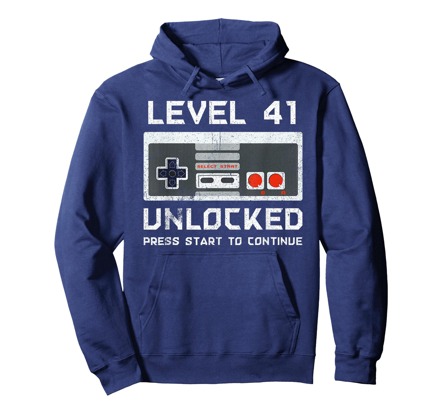41 Year Old Forty-One Birthday Gift Level 41 Unlocked Gamer T-Shirt