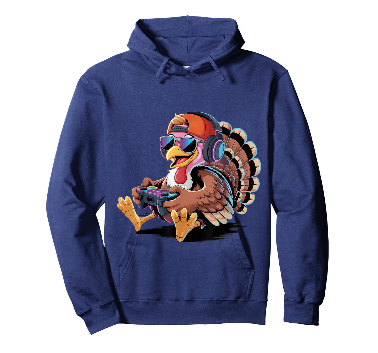 Funny Thanksgiving Gamer Turkey Gaming Boys Kids Teens T-Shirt