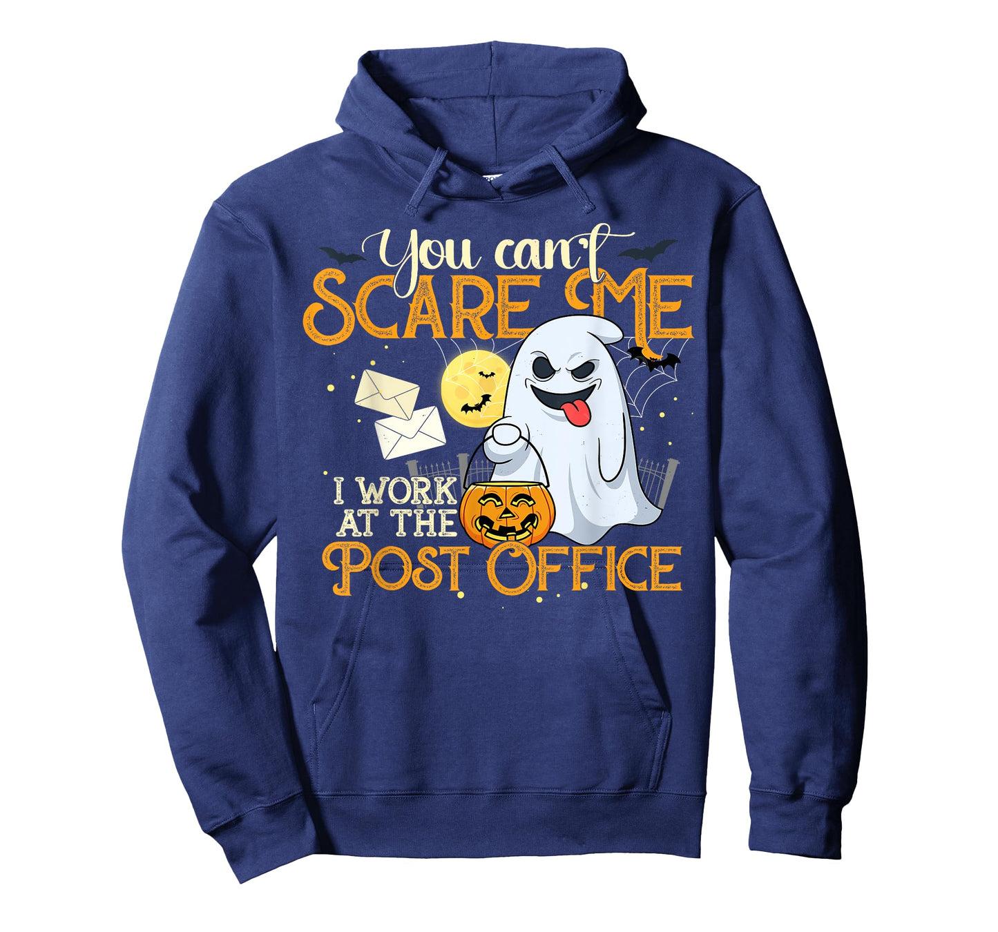 Post Office Employee Halloween Shirt You Can't Scare Me! T-Shirt