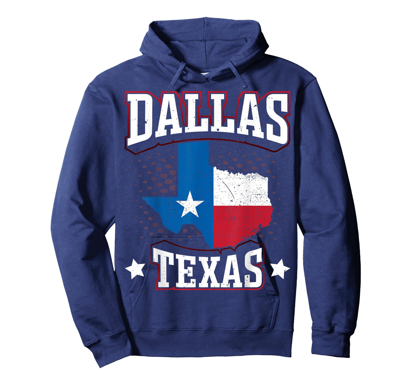 Dallas Texas Souvenirs Shirt Flag Map of Texas State Pride T-Shirt