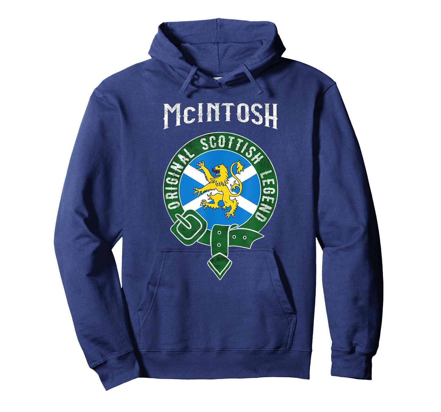McIntosh Clan Scottish Legend Scotland Flag Belt T-Shirt