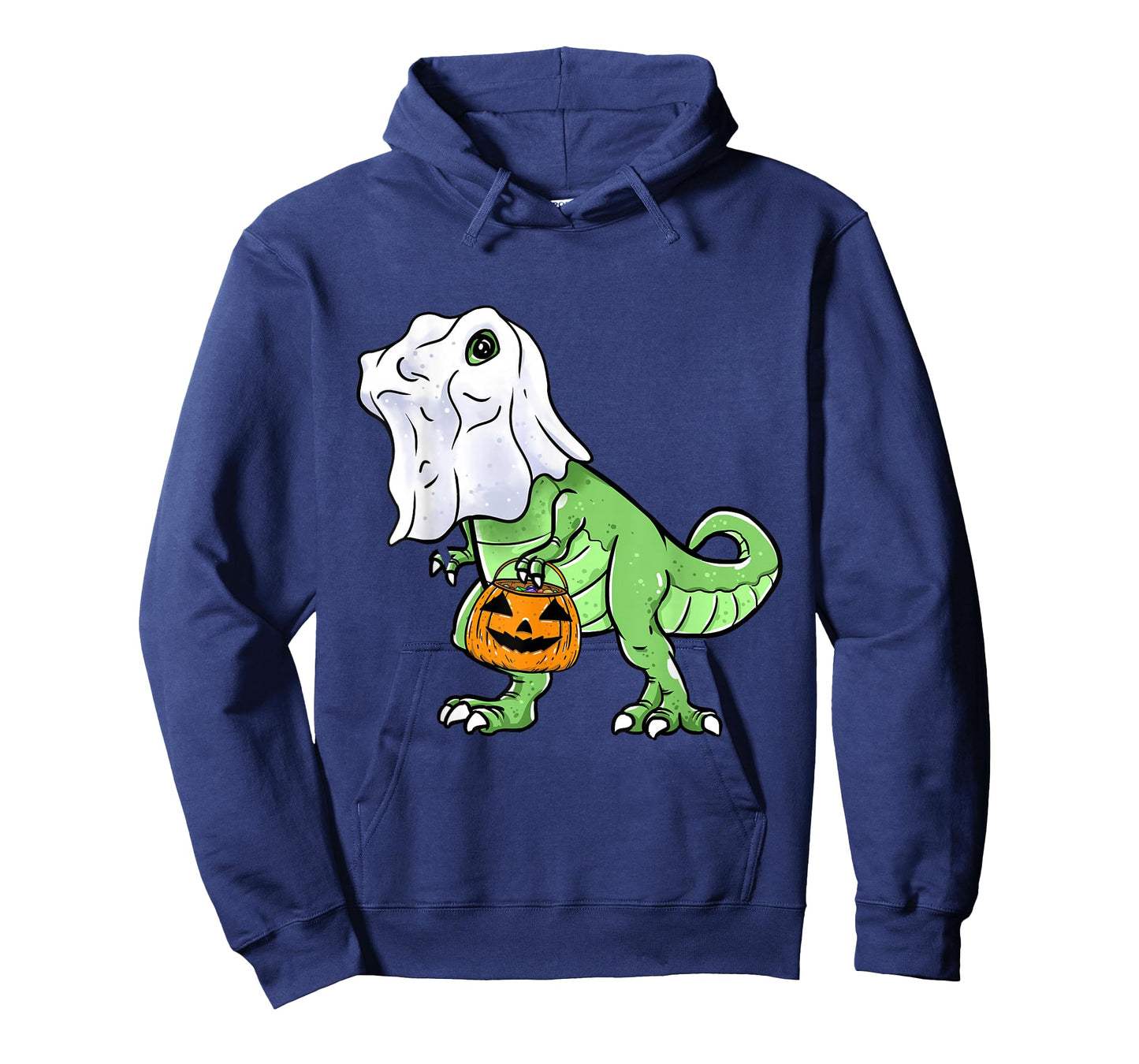 Halloween T Rex Dinosaur Ghost Trick or Treat for Kids Boys T-Shirt