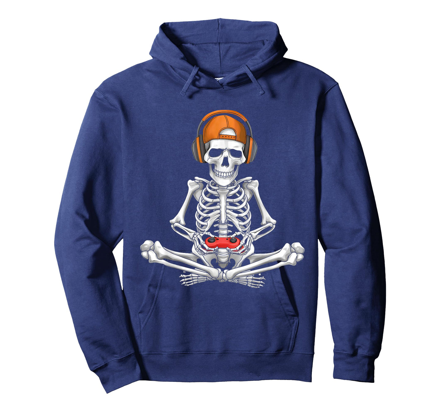 Video Game Skeleton Halloween Gaming Teens Gamer Men Boy Kid T-Shirt