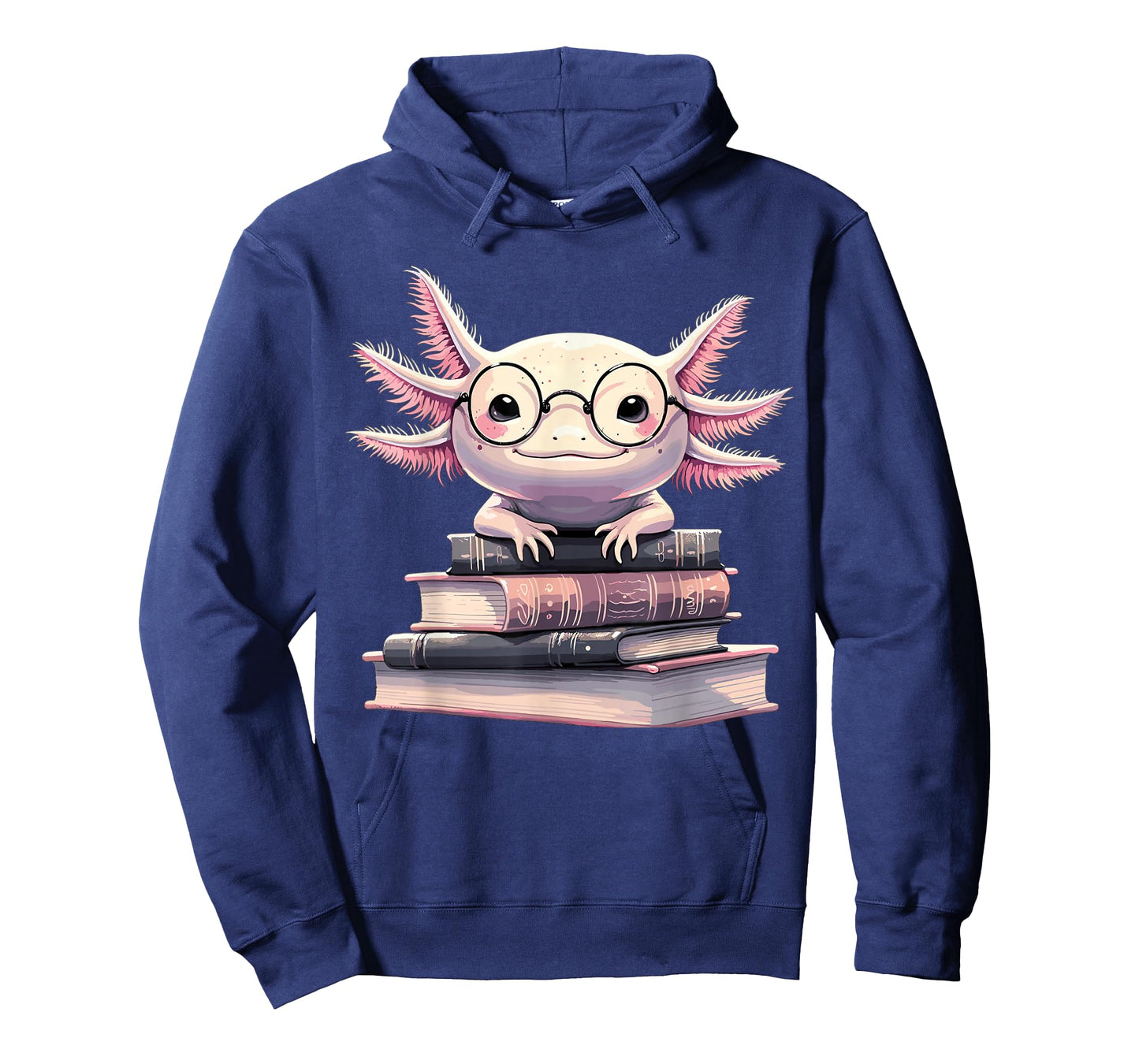 Axolotl Books Readsalotl Reading Bookworm Kawaii Axolotl T-Shirt