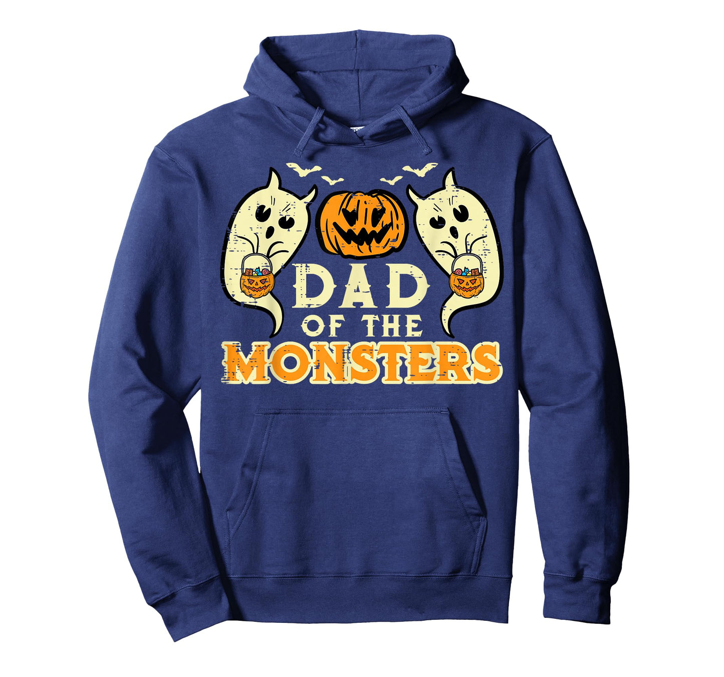 Halloween Dad Of Monsters Funny Family Costume Papa Daddy T-Shirt