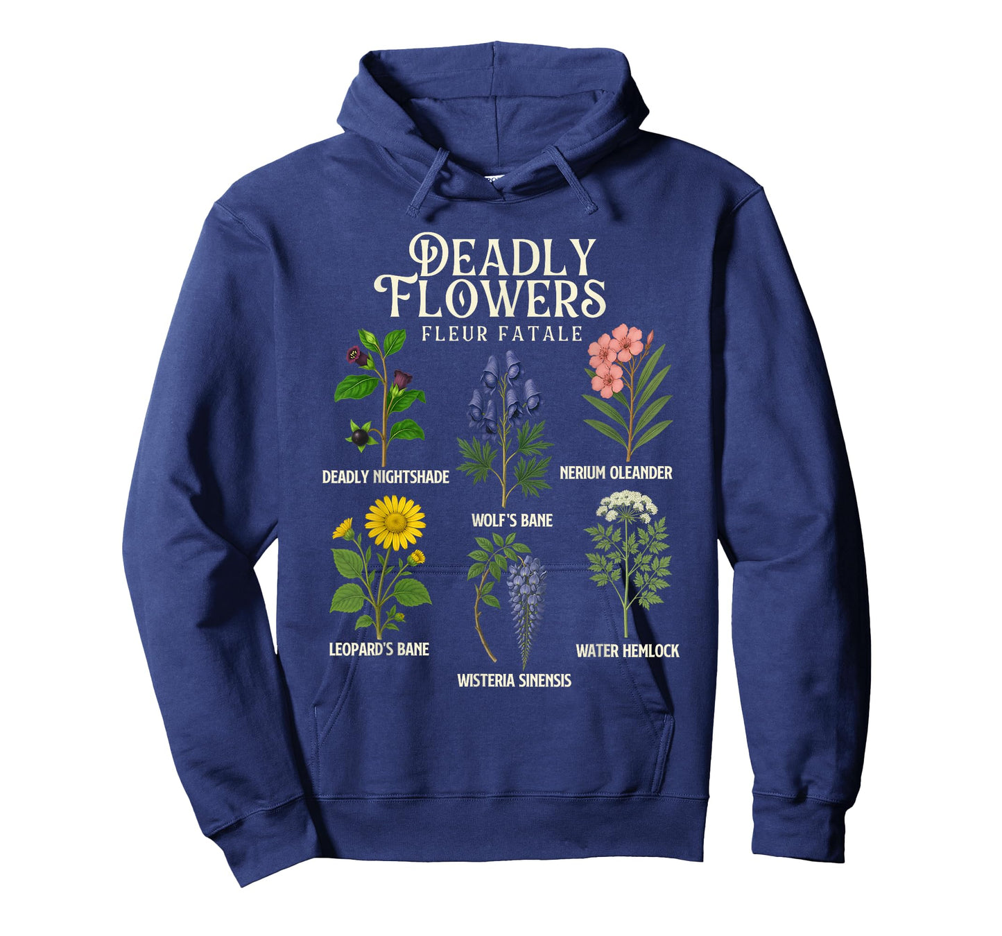 Deadly Flowers - Spooky Halloween Plant Lover Gardening T-Shirt