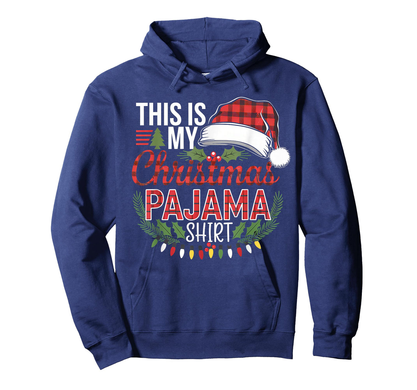 This Is My Christmas Pajama Shirt Funny Xmas PJs Mens Womens T-Shirt