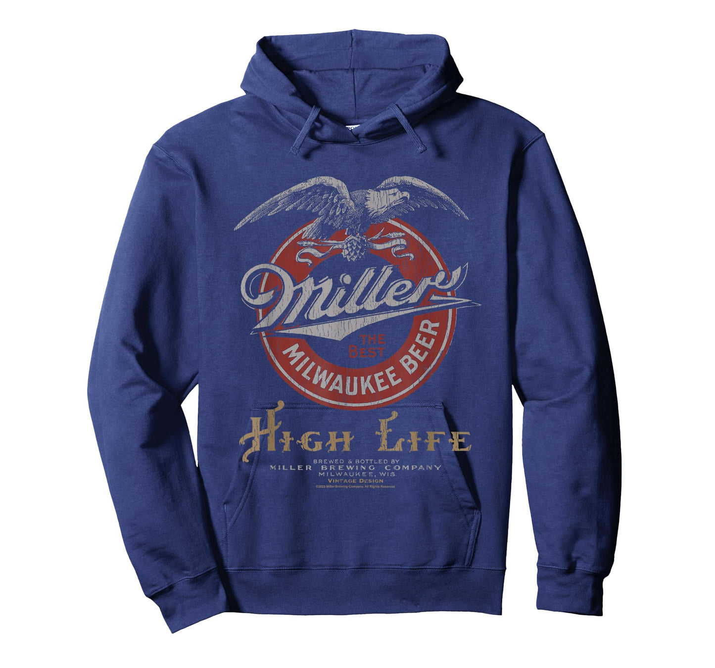 Miller High Life The Best Milwaukee Beer Vintage Logo T-Shirt