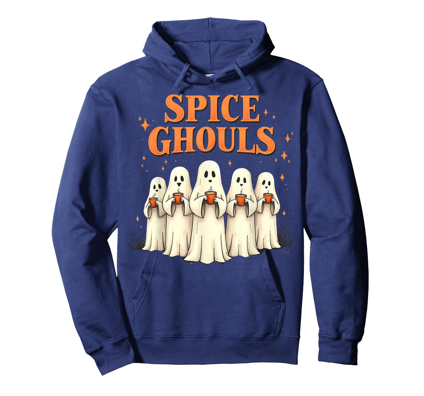 Spice Ghouls Funny Halloween Ghost Pumpkin Women Graphic T-Shirt