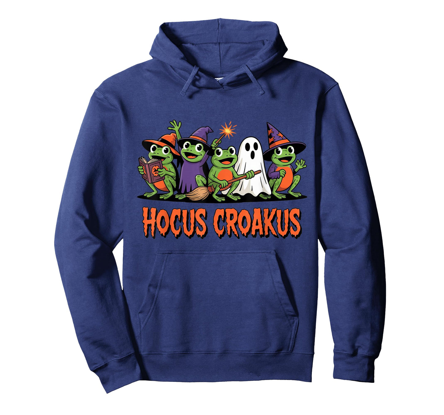 Hocus Croakus Frog Halloween Magic Spell Funny Witch Spooky T-Shirt