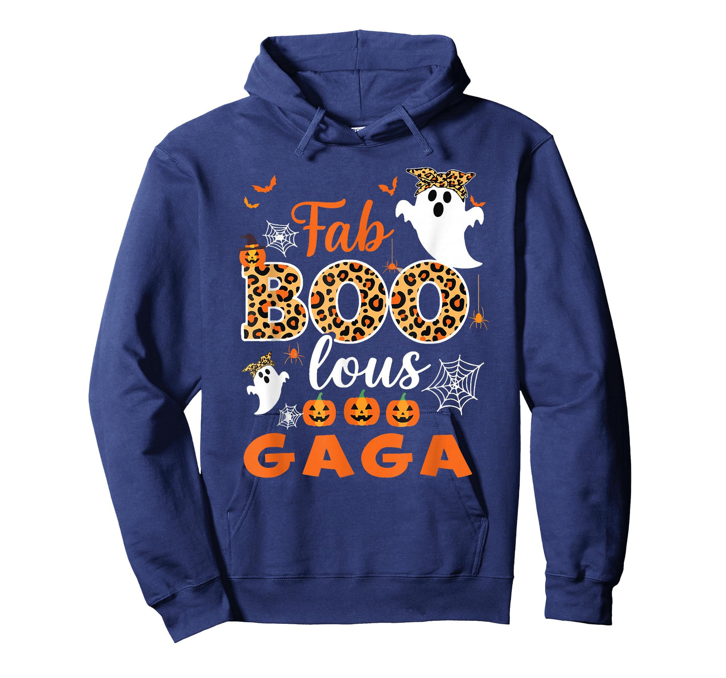 Halloween Costume Cute Leopard Boo Gaga Spooky Ghost T-Shirt