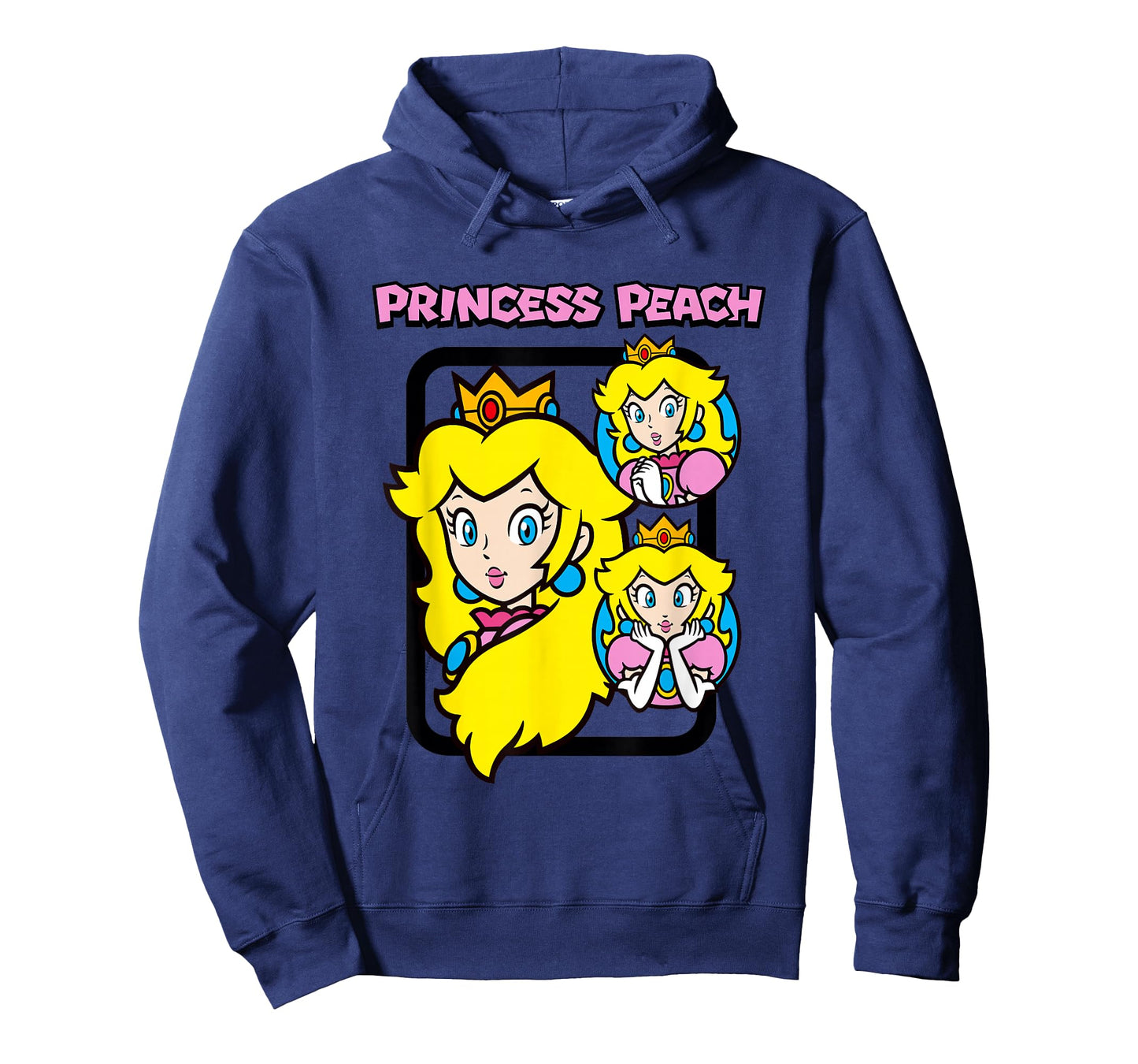 Super Mario Bros Princess Peach Power Up Vintage T-Shirt