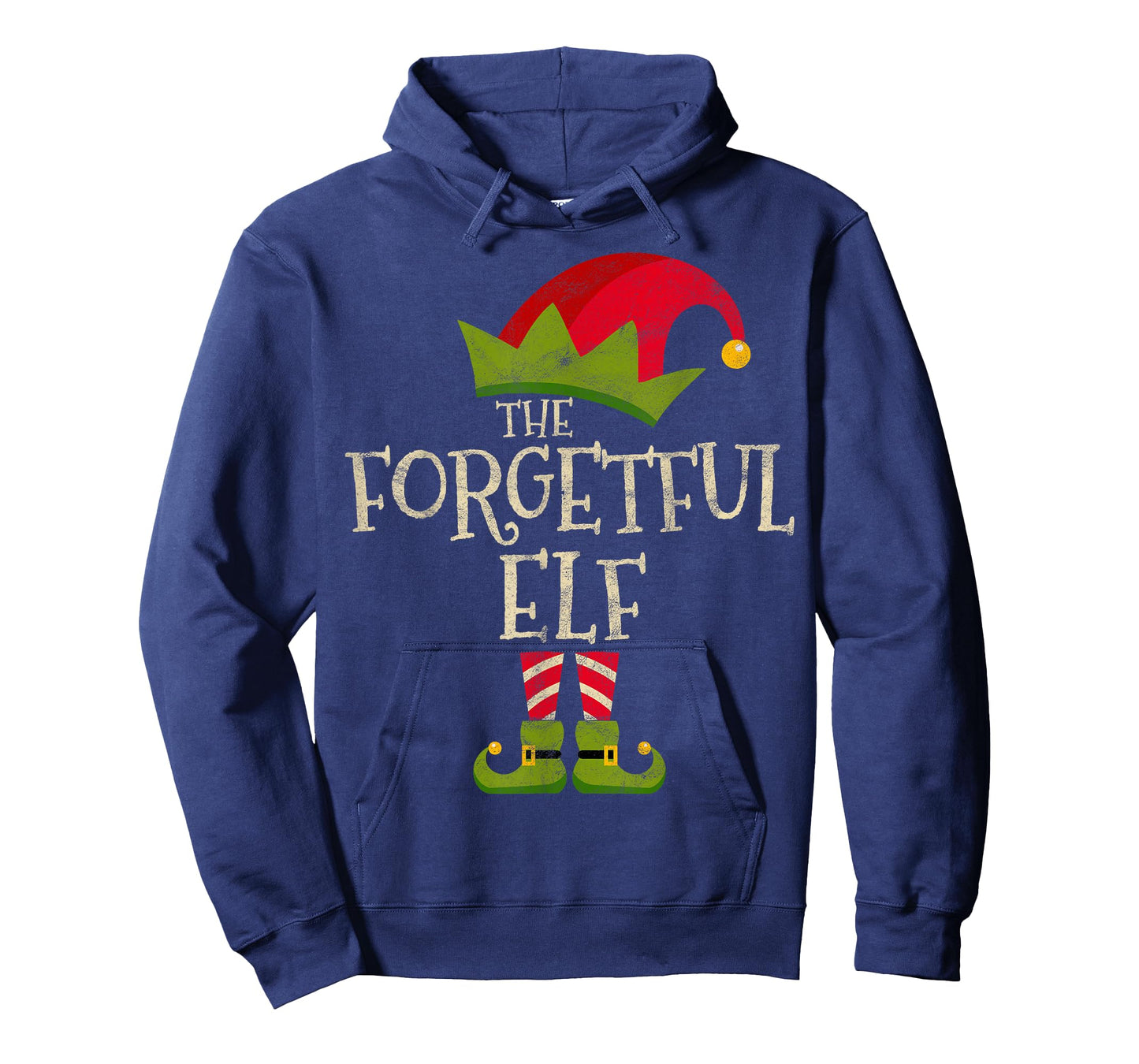 Easy The Forgetful Elf Costume Family Group Gift Christmas T-Shirt