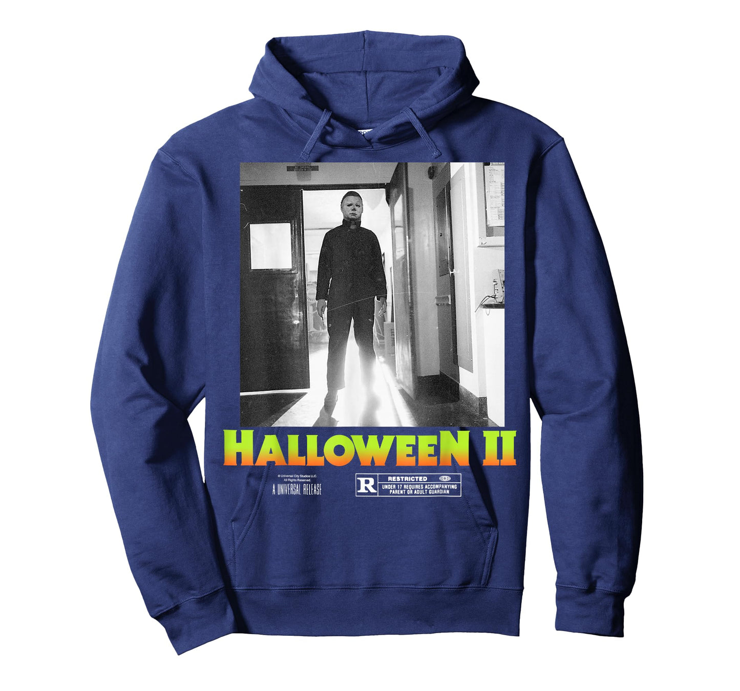 Halloween 2 Michael Myers Doorway Portrait Poster T-Shirt