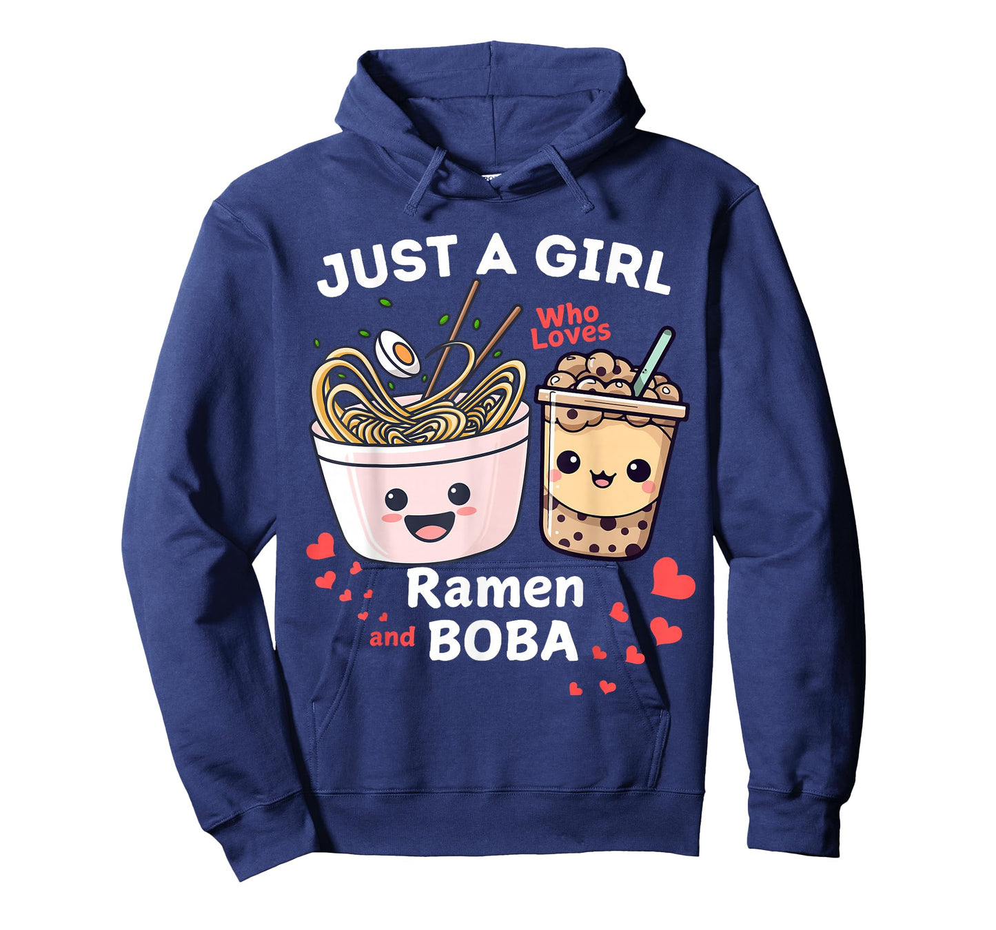 I'm Just A Girl Who Loves Ramen And Boba T-Shirt