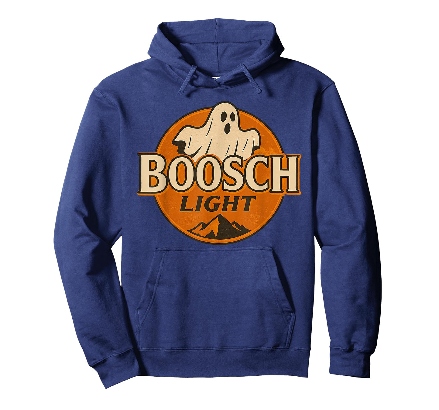 Boosch Light Funny Halloween Ghost Logo T-Shirt