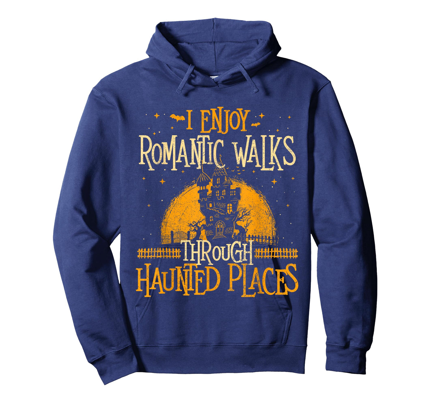 I Enjoy Romantic Walks Through Haunted Places - Ghost Hunter T-Shirt