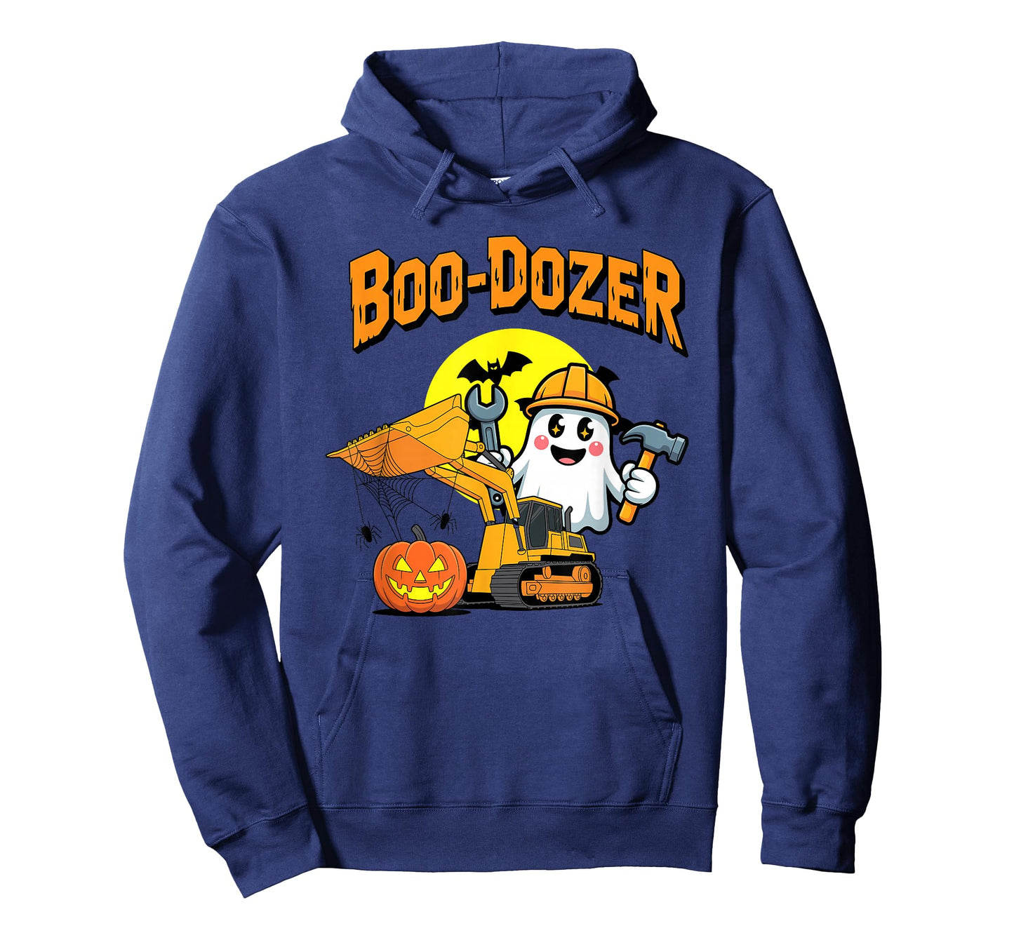 Halloween Bulldozer Construction Truck Ghost Boo-Dozer T-Shirt