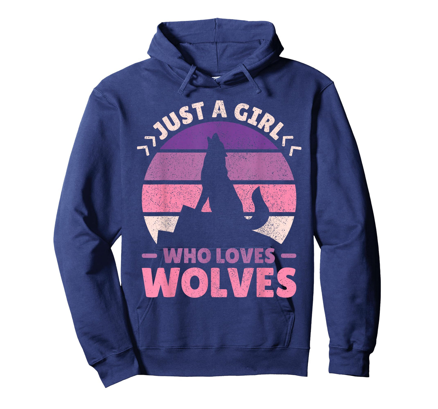 Just A Girl Who Loves Wolves Women Wolf Stuff Teen Girl Wolf T-Shirt