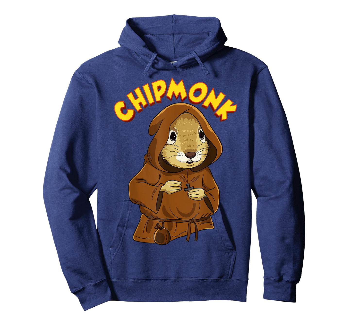 Chipmunk Pun Hilarious Chipmunk Monk T-Shirt
