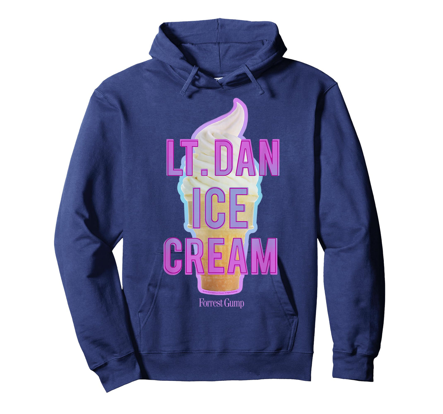 Forrest Gump Lt. Dan Ice Cream Logo T-Shirt
